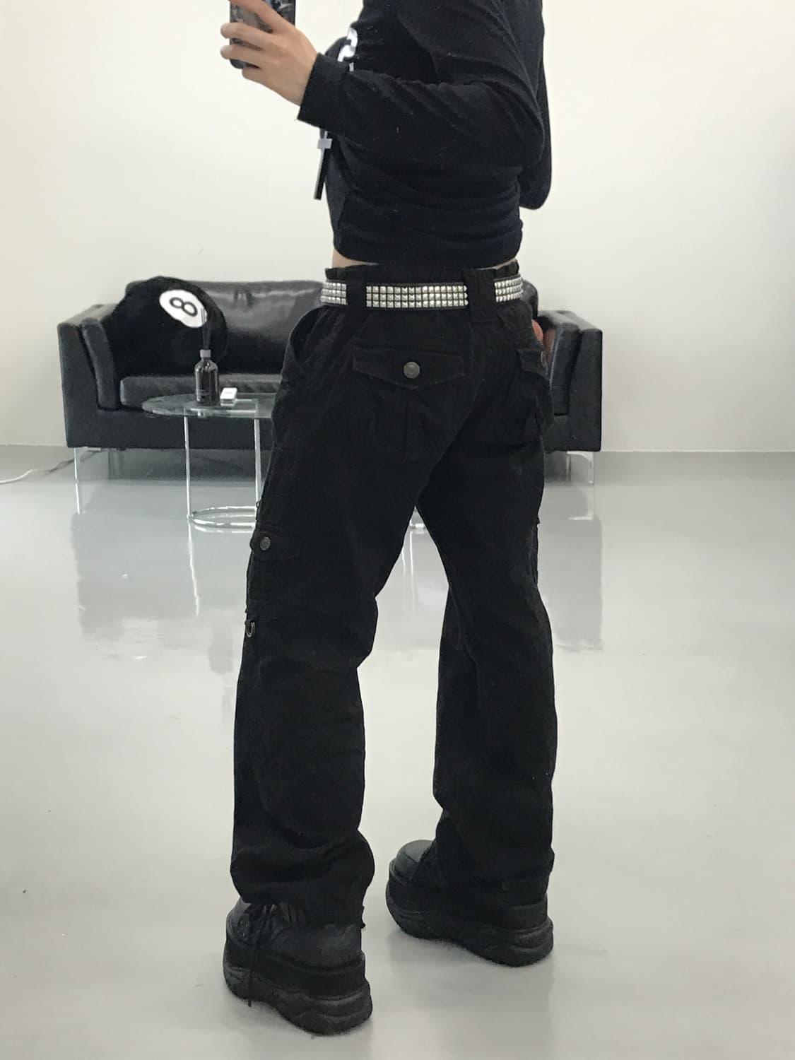 Jpn Y2k detail Cargo Pants 상품이미지2