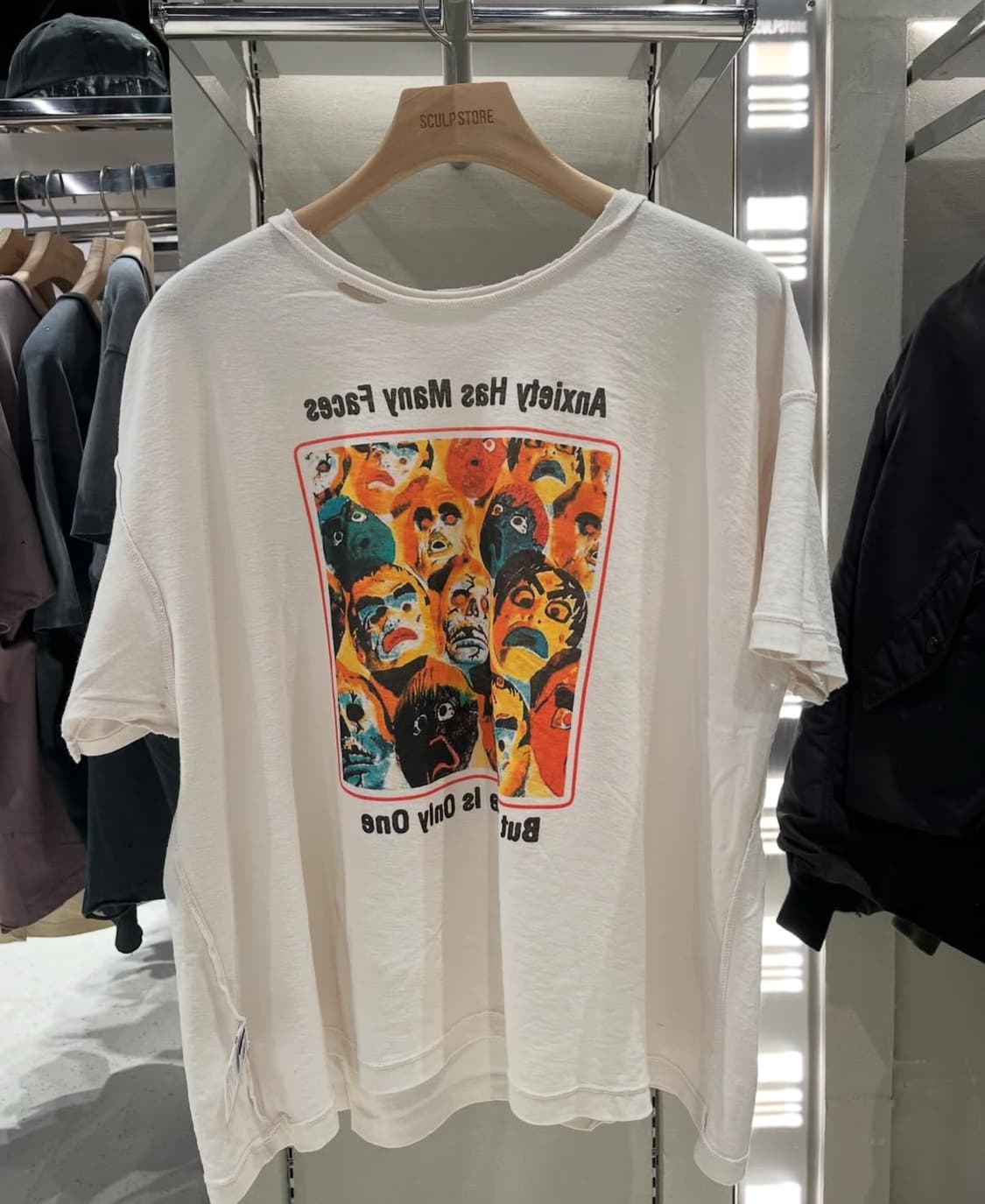 paly hollywood 26ss anxiety tee m 상품이미지4