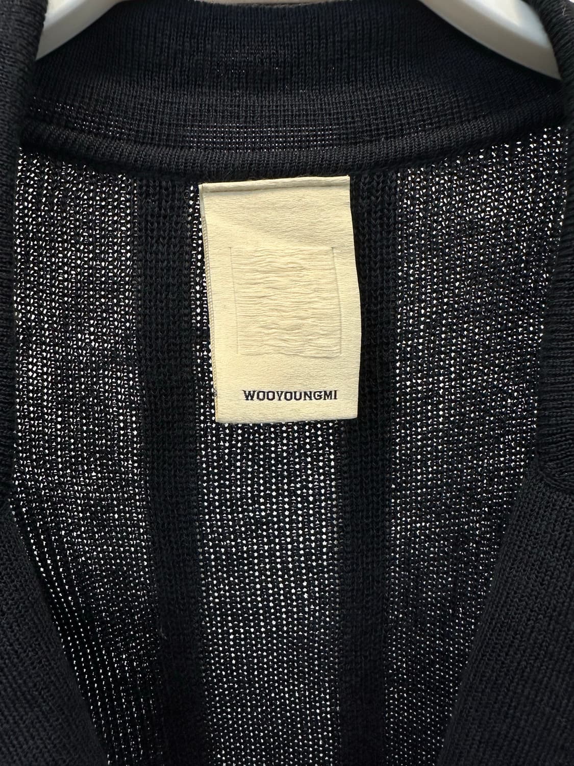 우영미 니트 집업 가디건 남여공용 상품이미지2