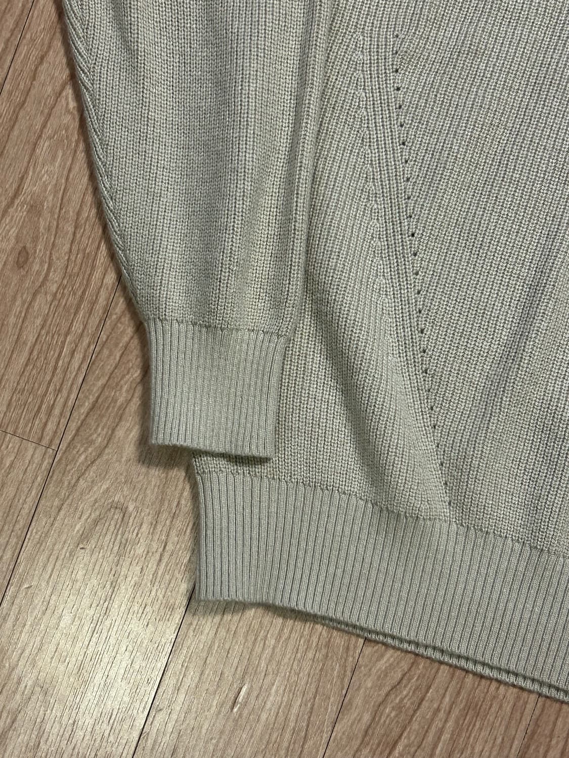 미나브 캐시미어 벨르 라운드 니트 [베이지/M] 울니트/쿠어/밈더워드로브 상품이미지8