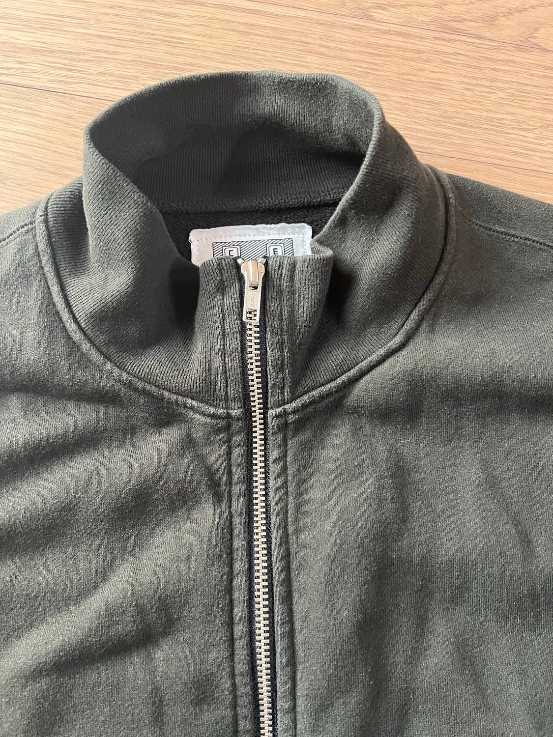 CAVEMPT WIDE RIB CUT ZIP SWEAT 상품이미지2