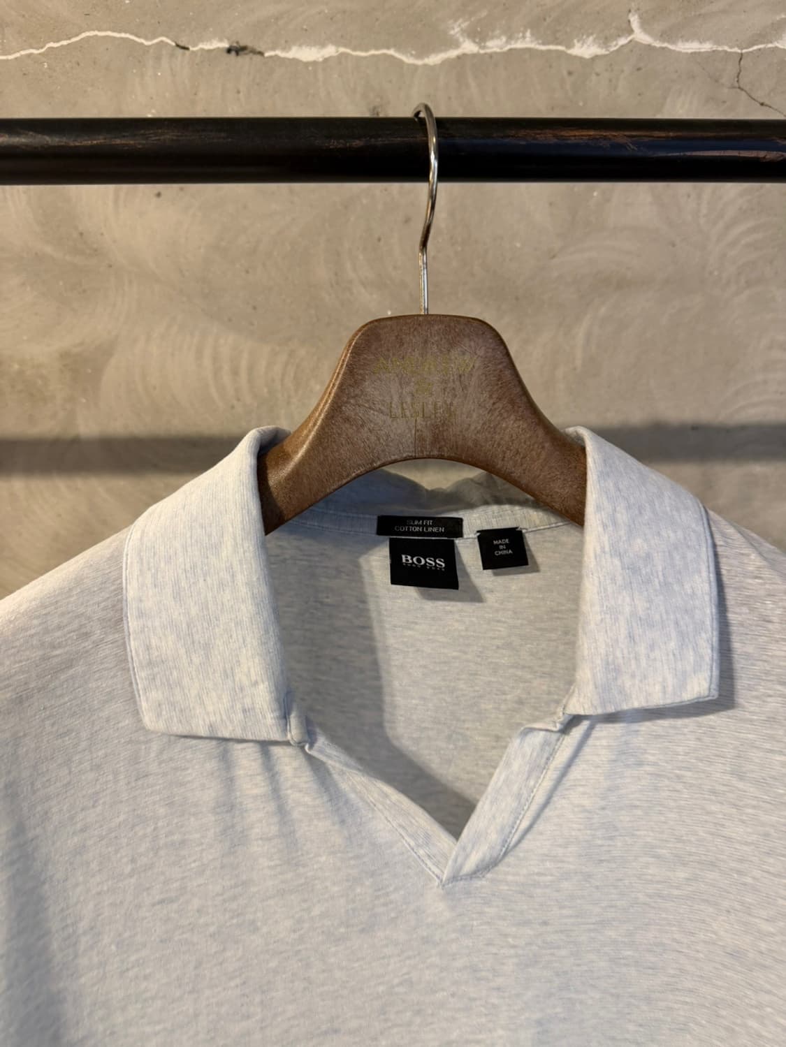 휴고보스 오픈칼라넥 티셔츠 100~105 상품이미지4