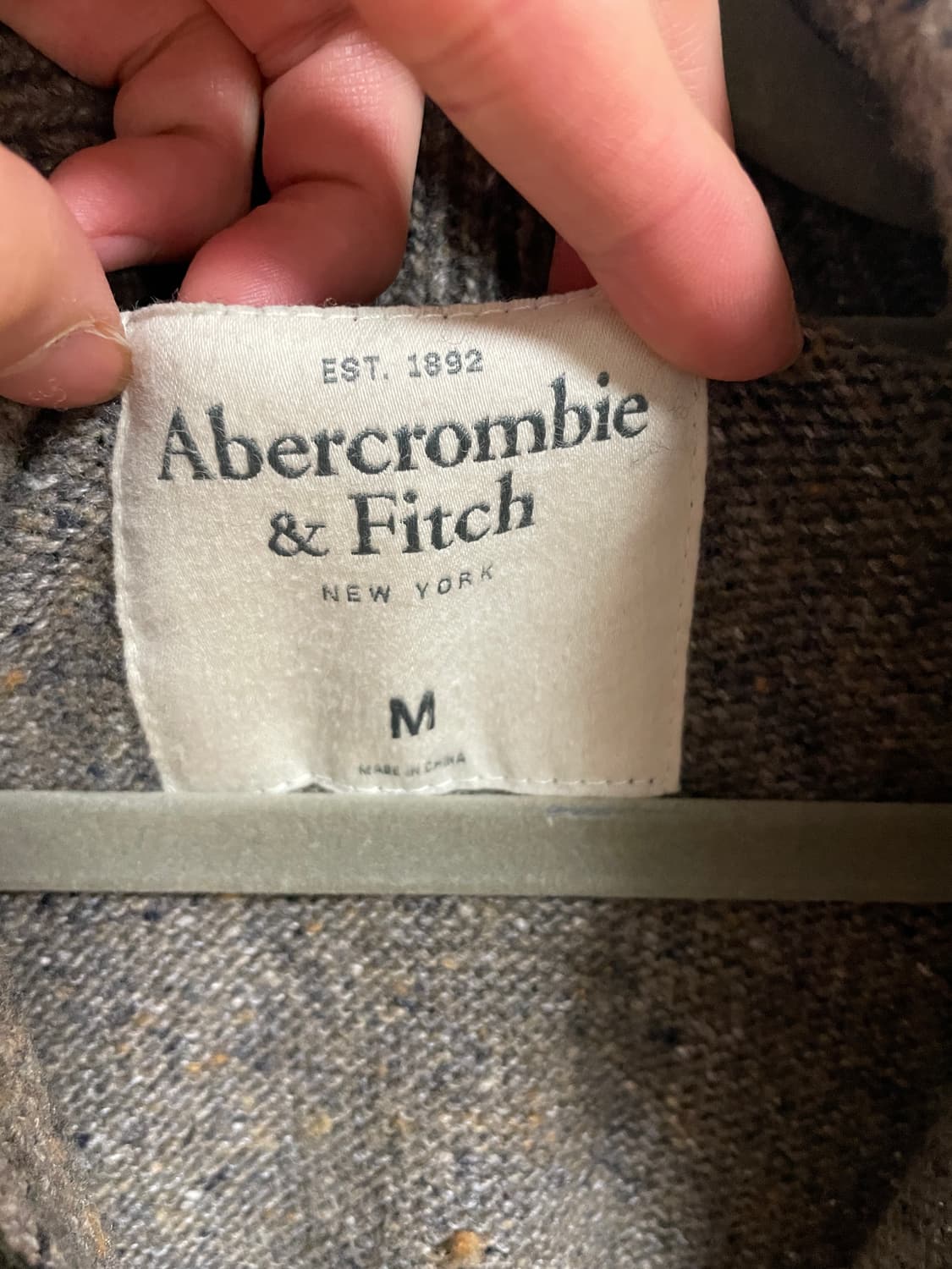 아베크롬비 하프넥 니트 (M, 95~100) 상품이미지6