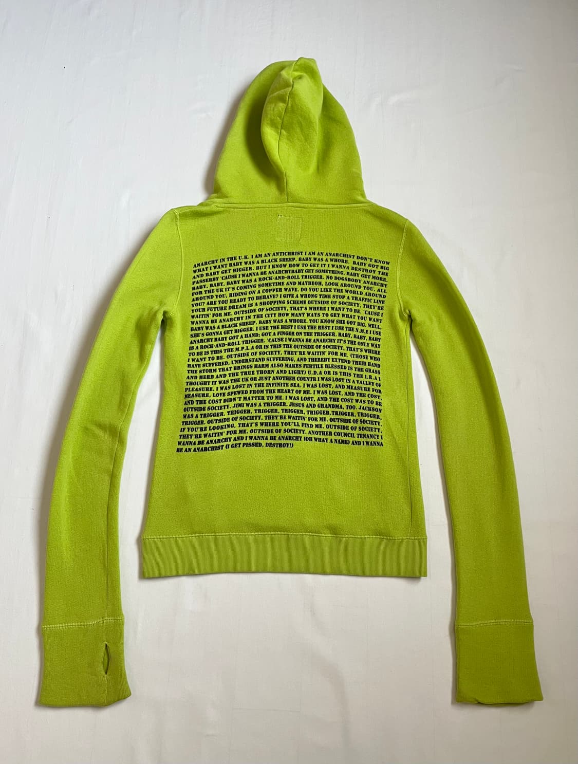 00’s PPFM Anarchy Poem Ninja Hoodie 상품이미지4