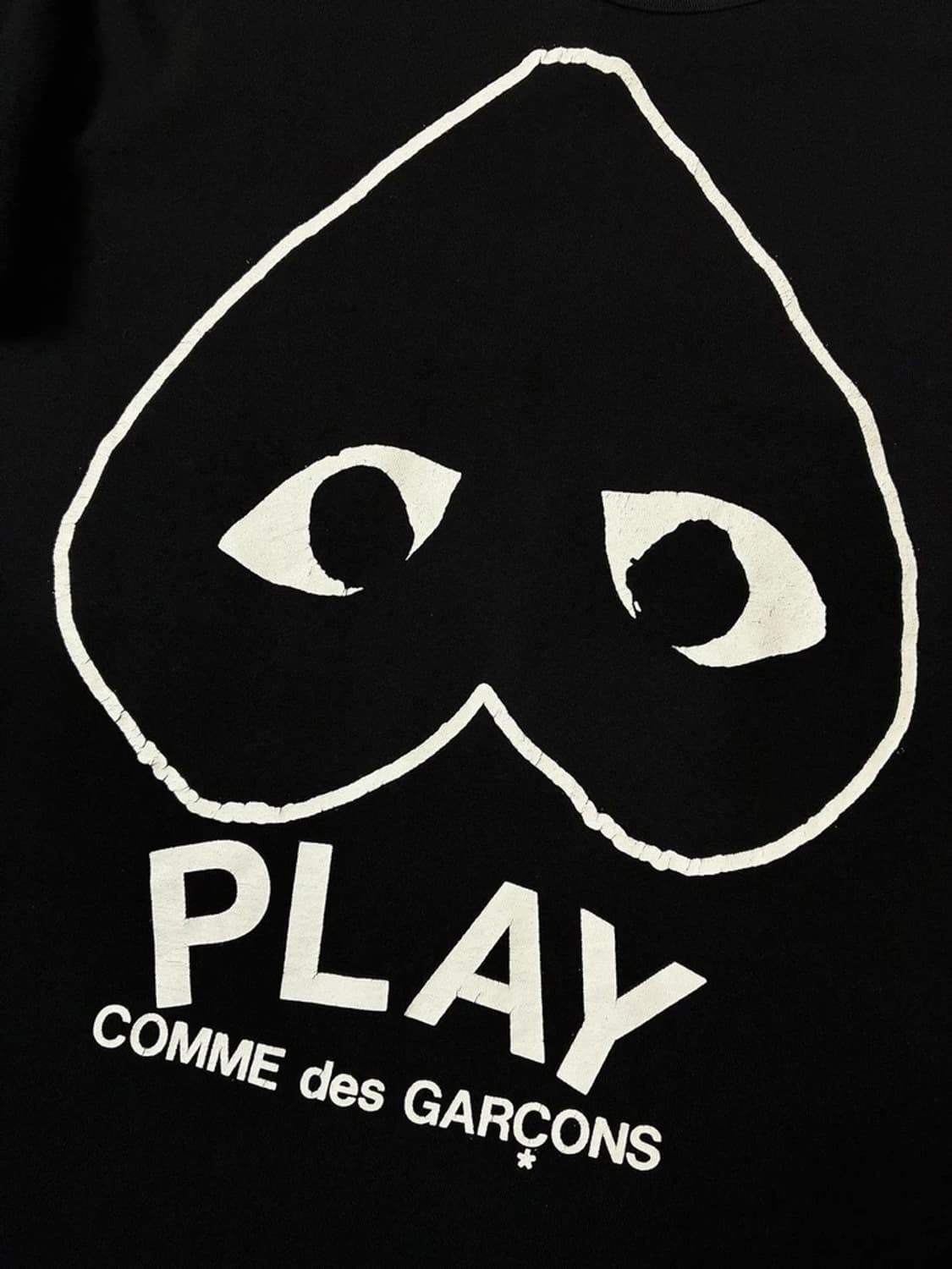 꼼데가르송 인버티드 하트 로고 반팔 티셔츠 PN9336 상품이미지3