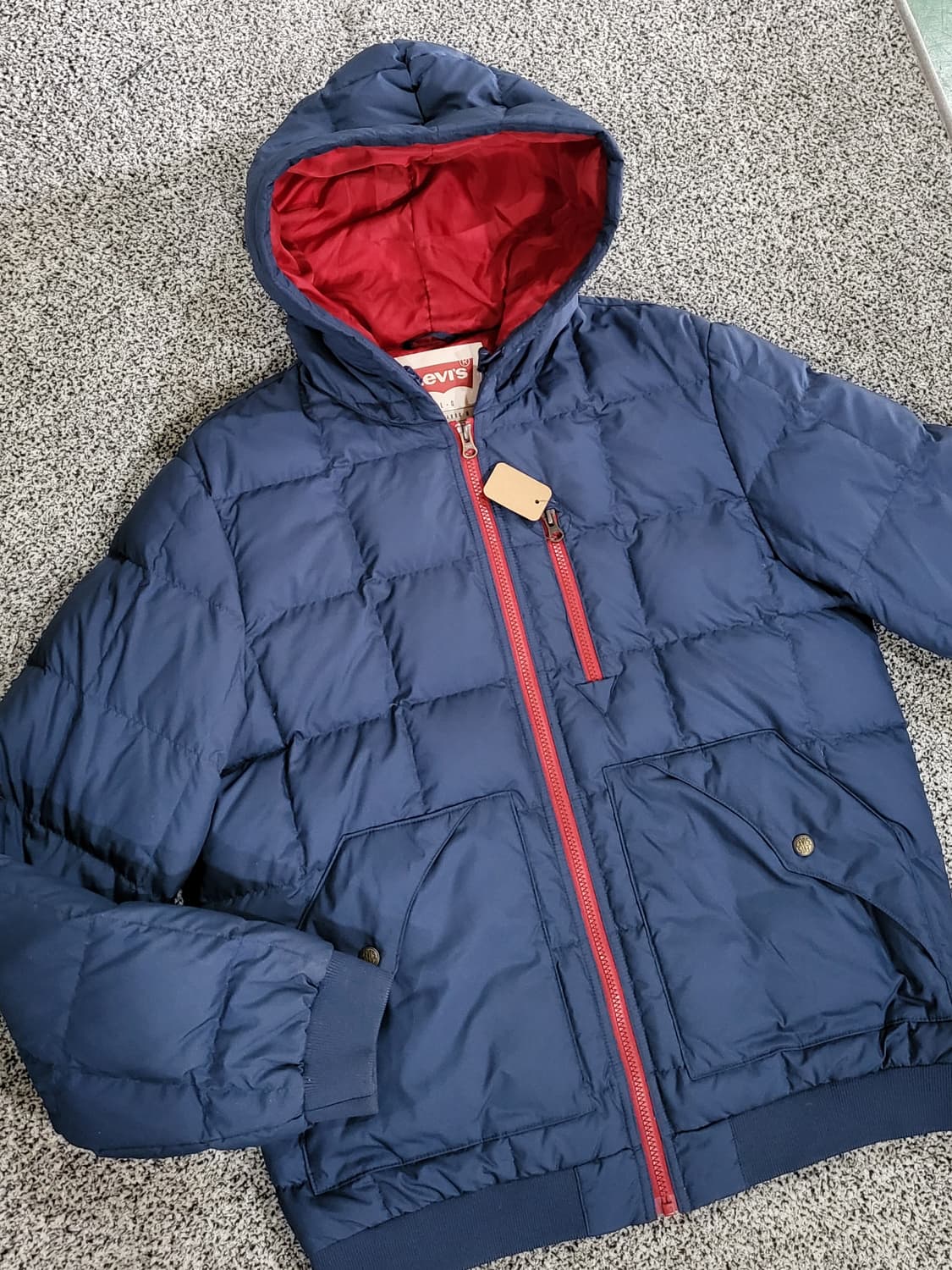 리바이스(Levi’s) 후드 패딩 점퍼 상품이미지1