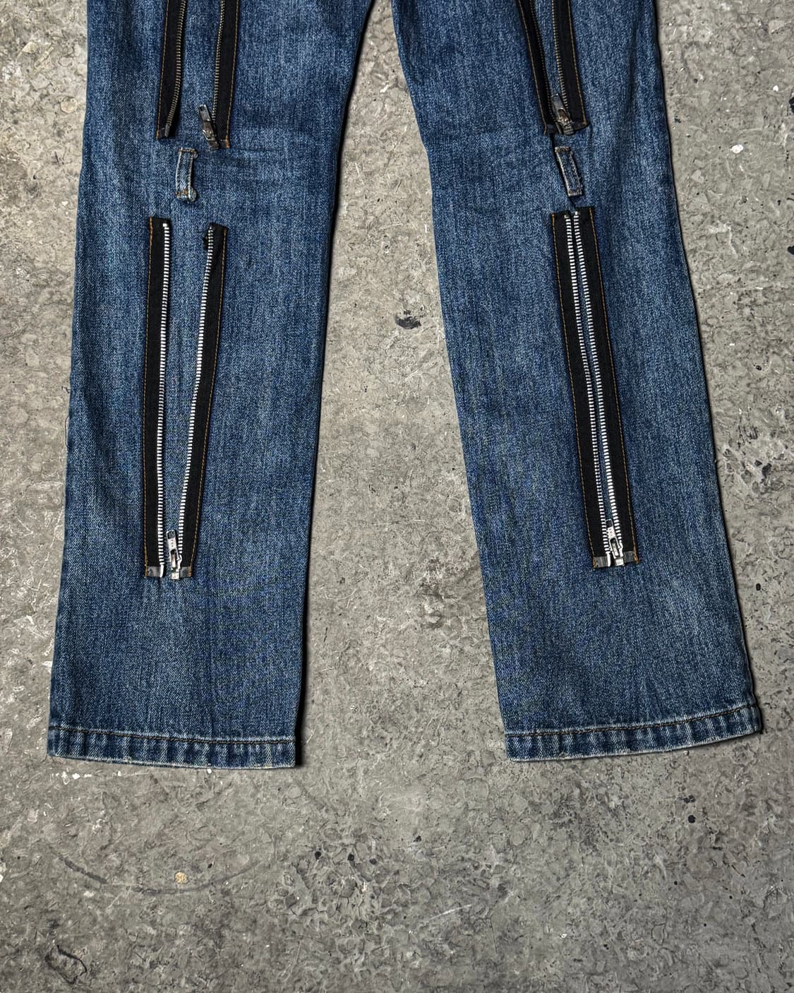 HELL CAT PUNKS – Zip Denim Bondage Pants 상품이미지9