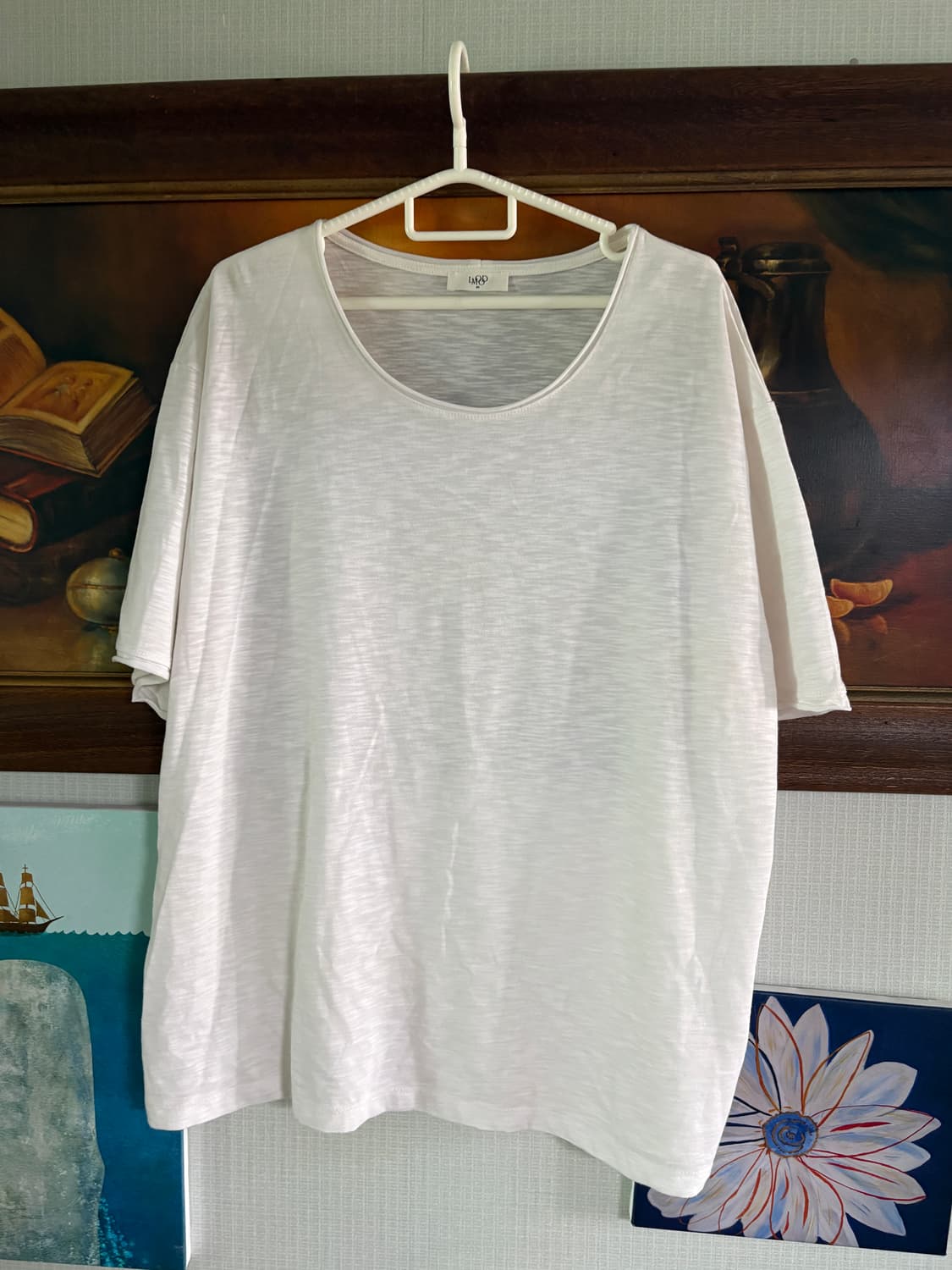 엘무드 스쿱넥 티셔츠 50사이즈 상품이미지1