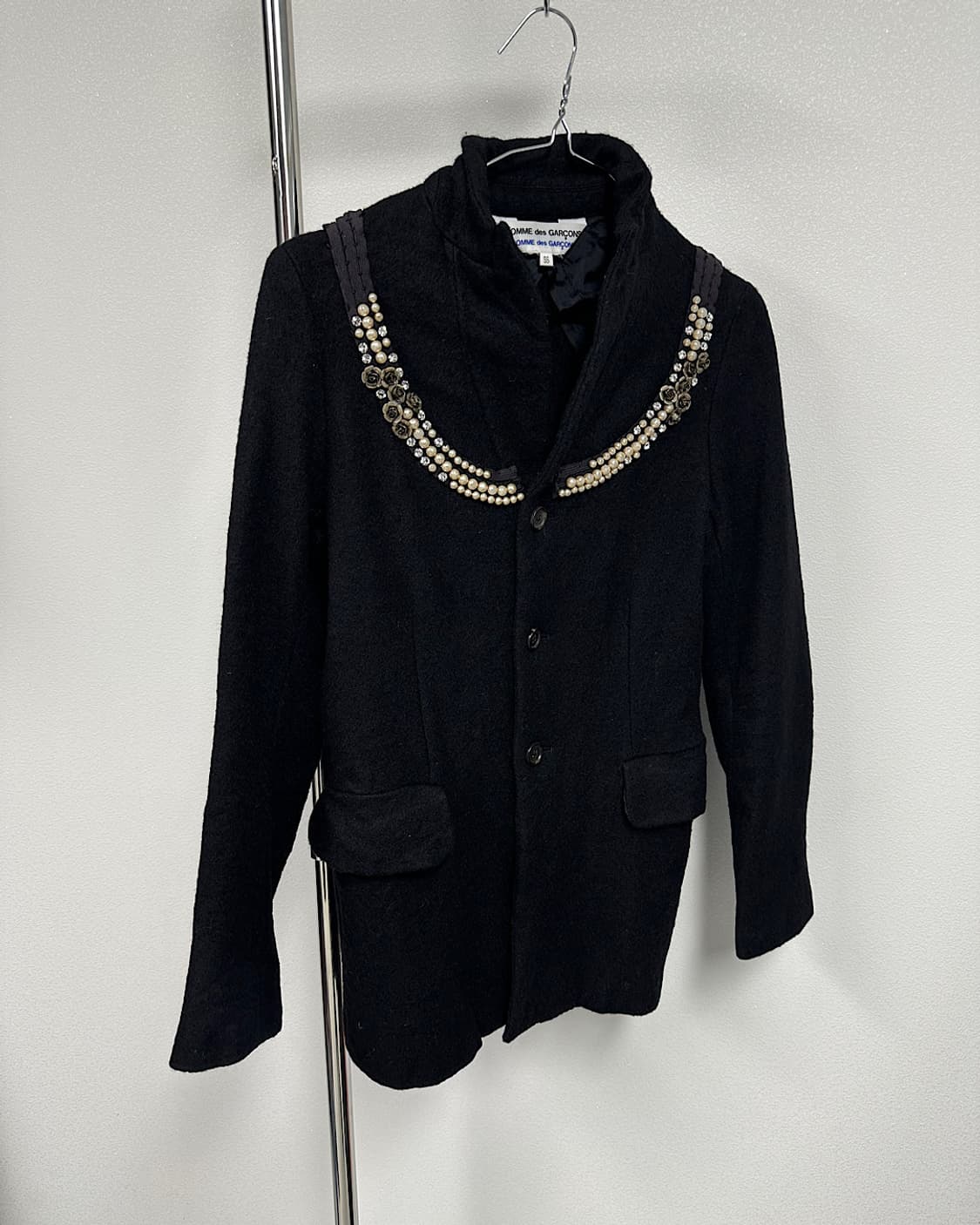 꼼데가르송 울 축융 자켓 상품이미지1