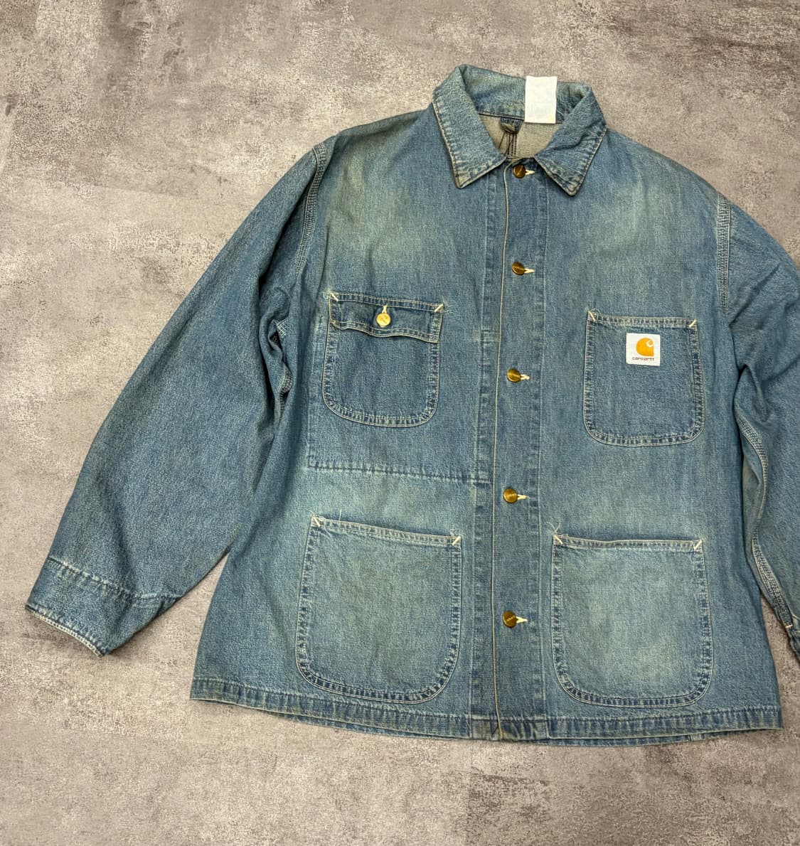 90s 칼하트 데님 초어 자켓 상품이미지2