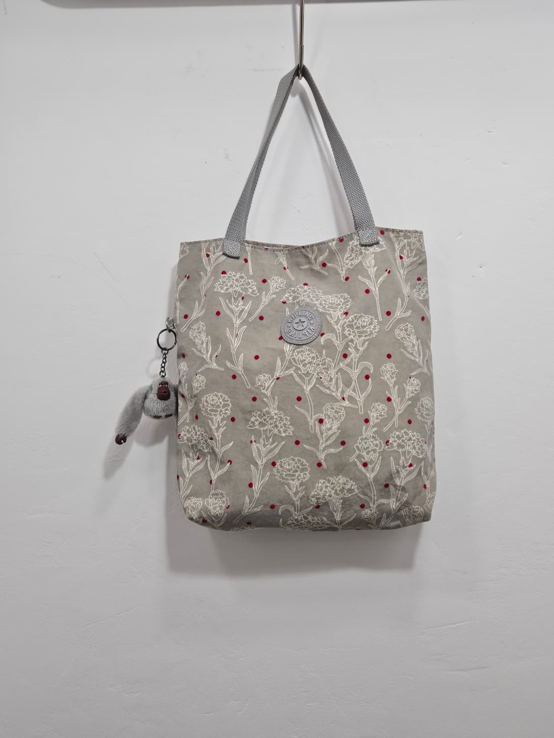 키플링 플라워 패턴 토트백 상품이미지1