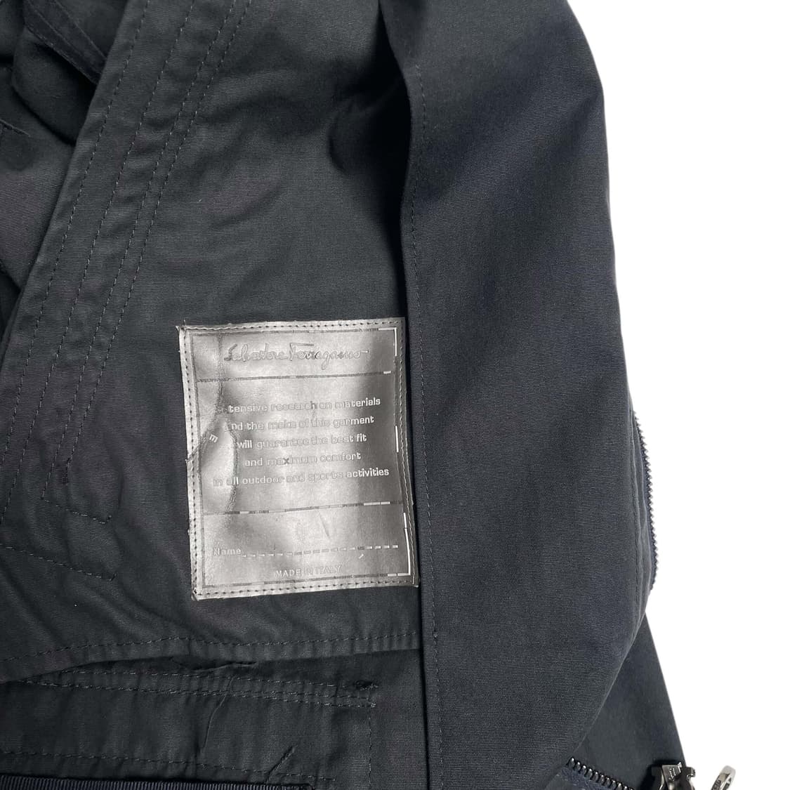 페레가모 빅 후드 파카 (itay made) 상품이미지7