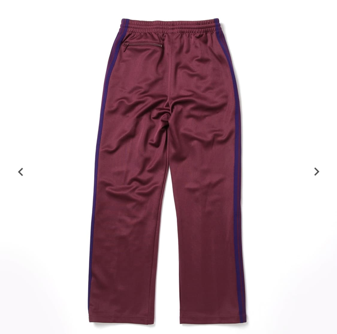 니들스 트랙팬츠 스트레이트핏 와인 s사이즈 상품이미지2