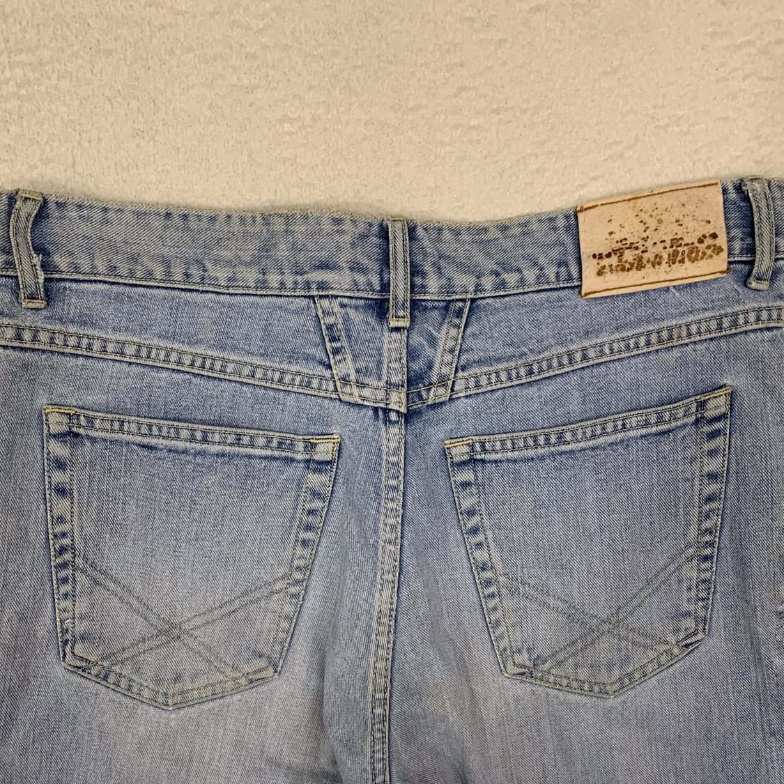 [34] 90's 마리떼 프랑소와 저버 스톤워시 와이드핏 데님팬츠 상품이미지2