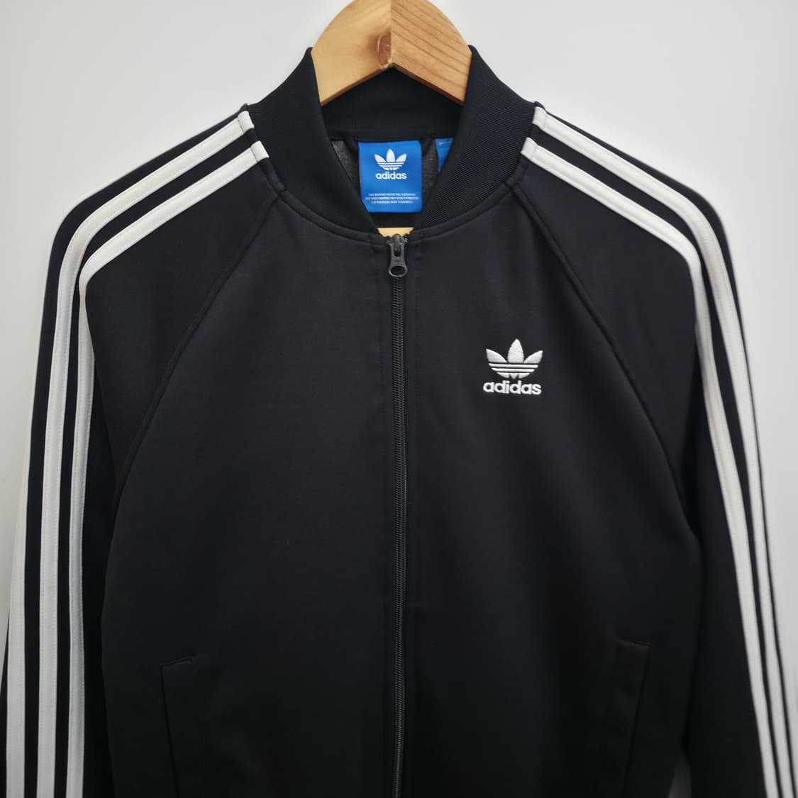 [S] 아디다스 슈퍼스타 블랙 져지 상품이미지2