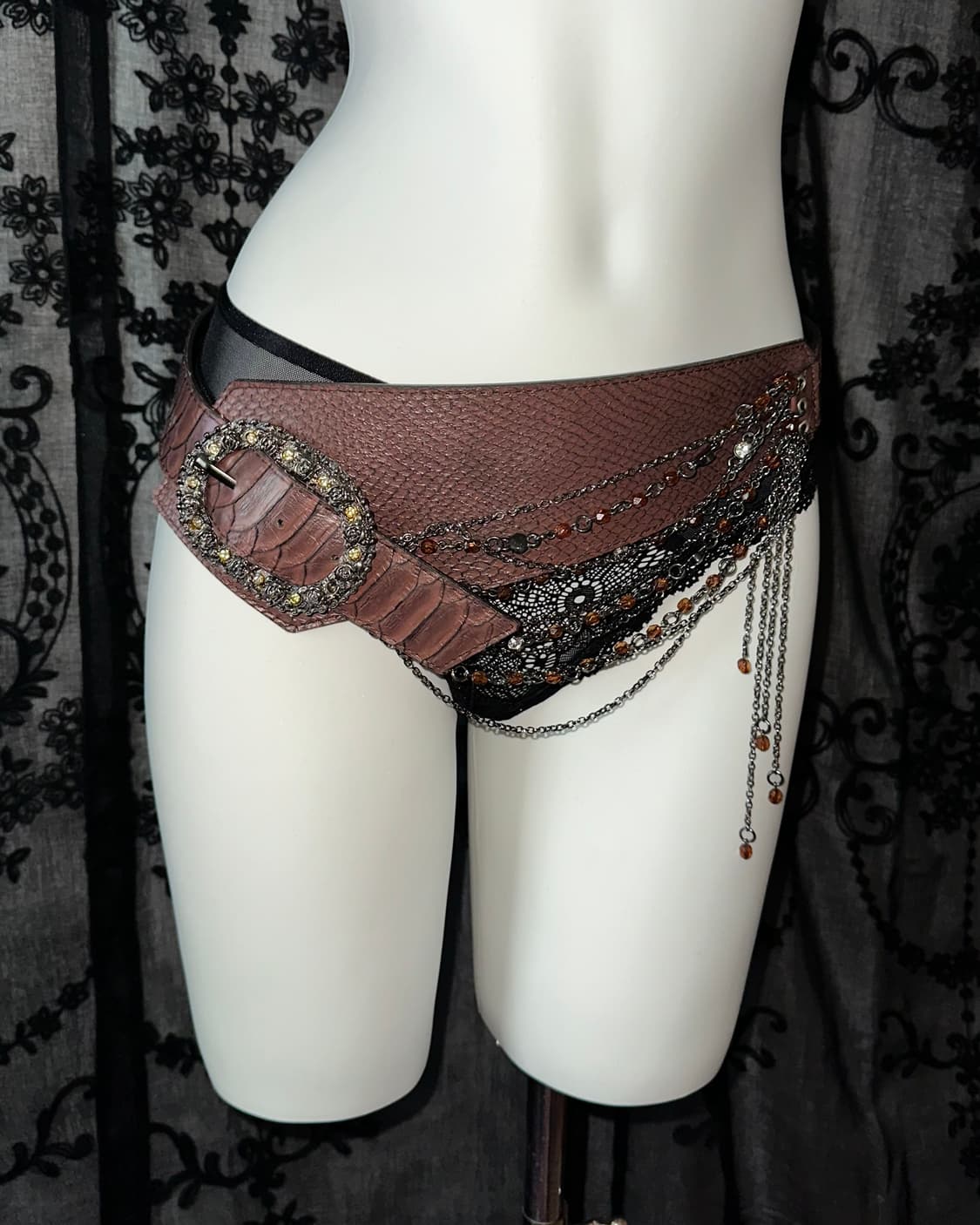 Y2K Brown Belt 상품이미지1