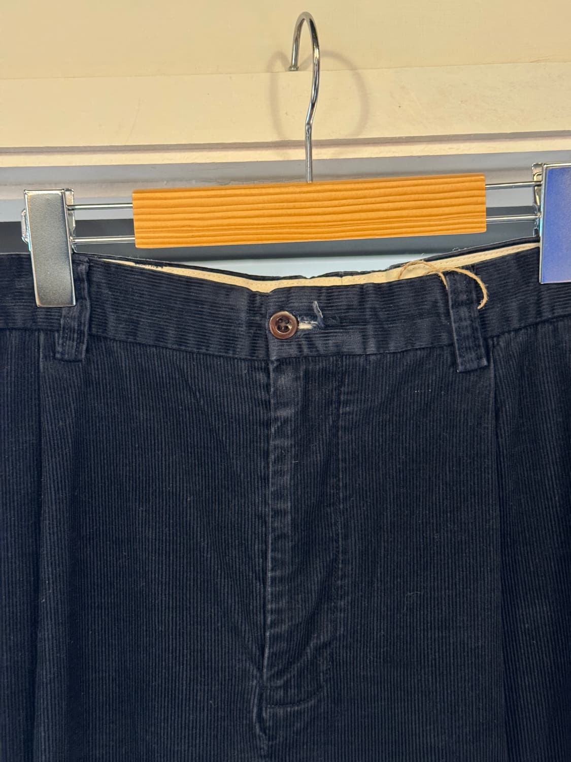 폴로랄프로렌 투턱 코듀로이 팬츠 빈티지 골덴바지 네이비 38 상품이미지2