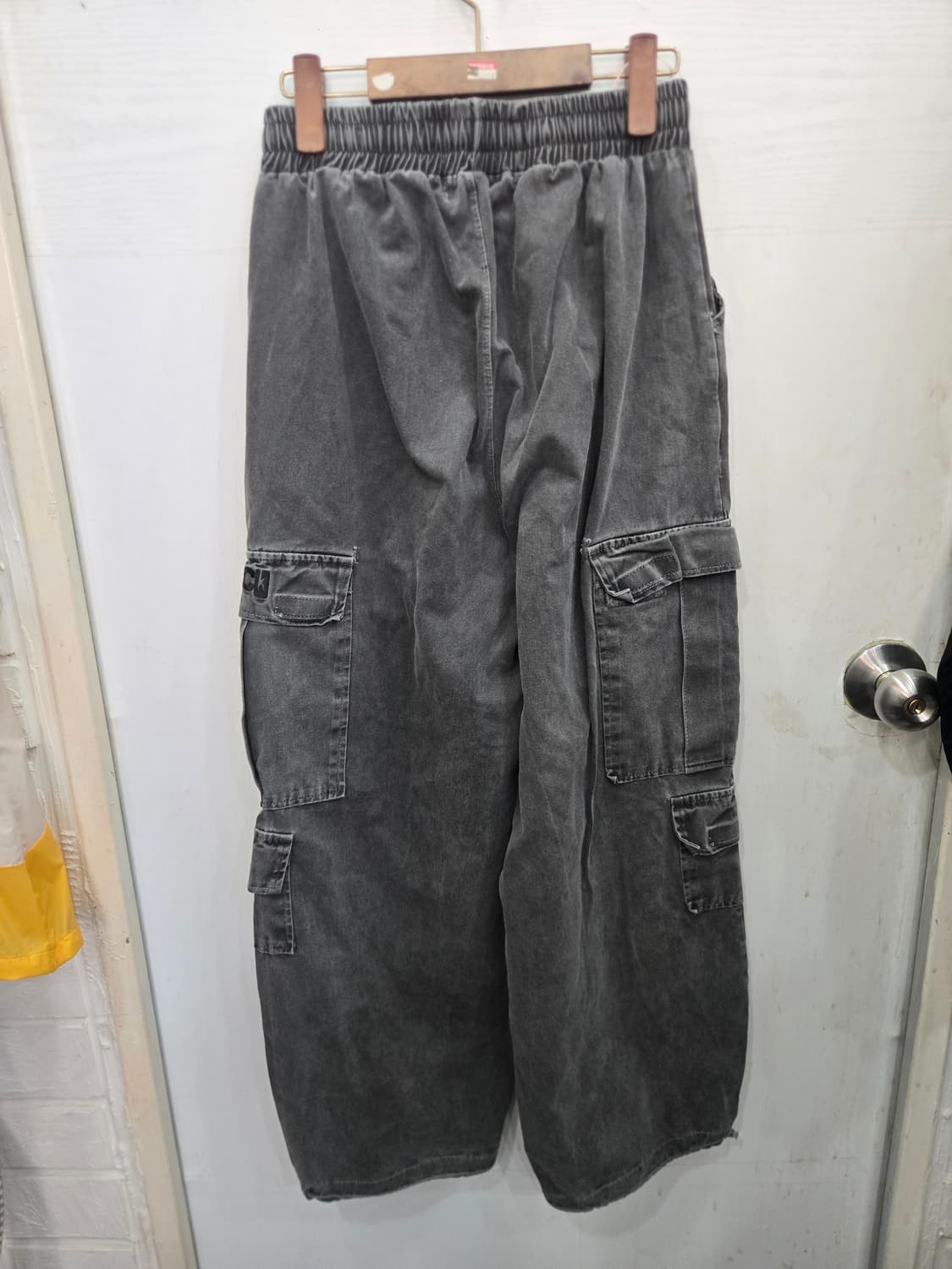 FREE사이즈)) 스케이터락 카고팬츠! 허리고무줄! 짱짱짱 예뻐요~ 상품이미지3