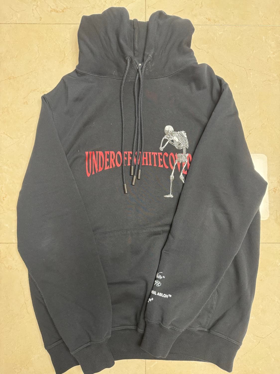 오프화이트 X 언더커버 후디 상품이미지2