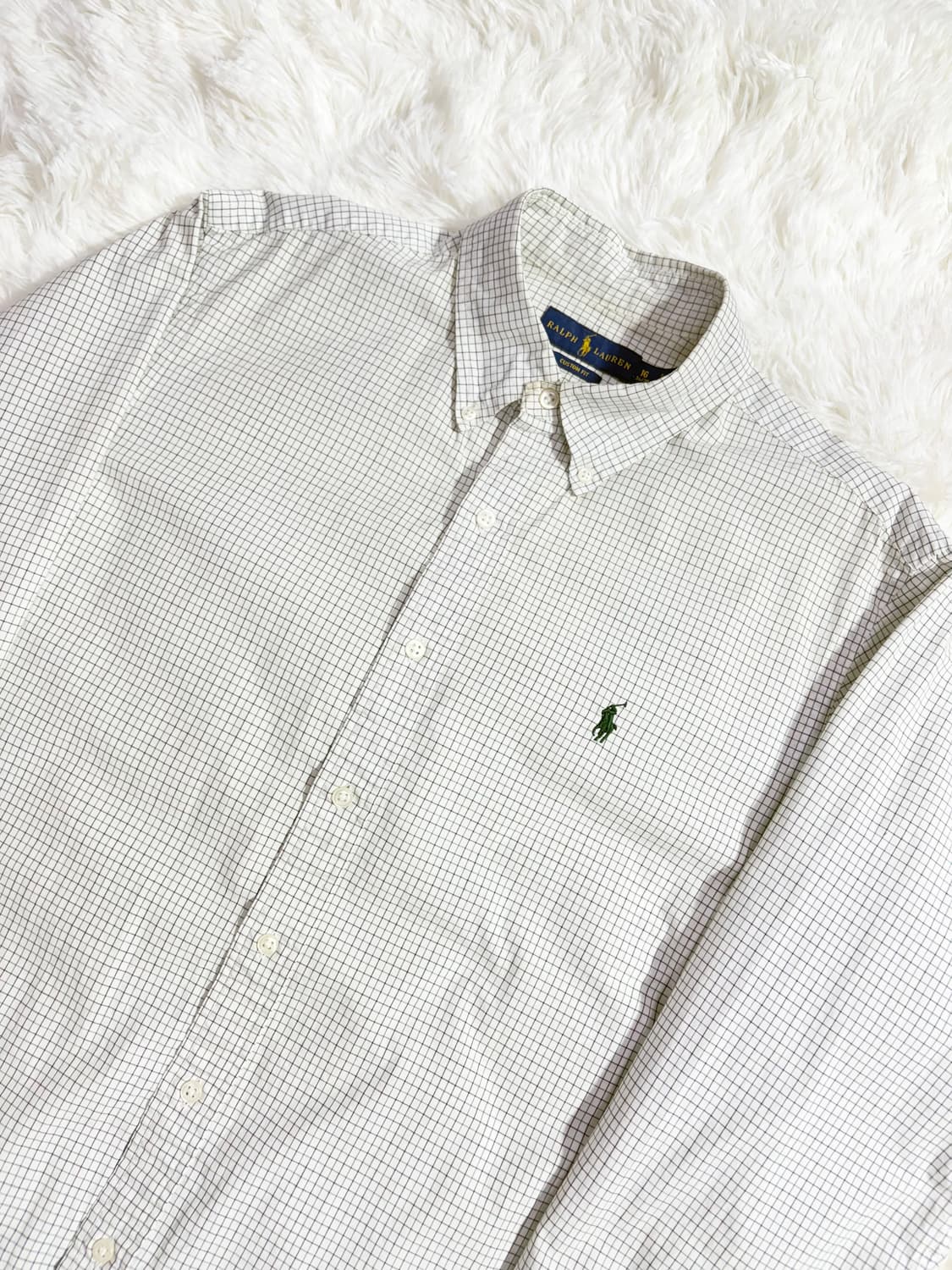 폴로 랄프로렌 그린포니 체크셔츠  상품이미지5