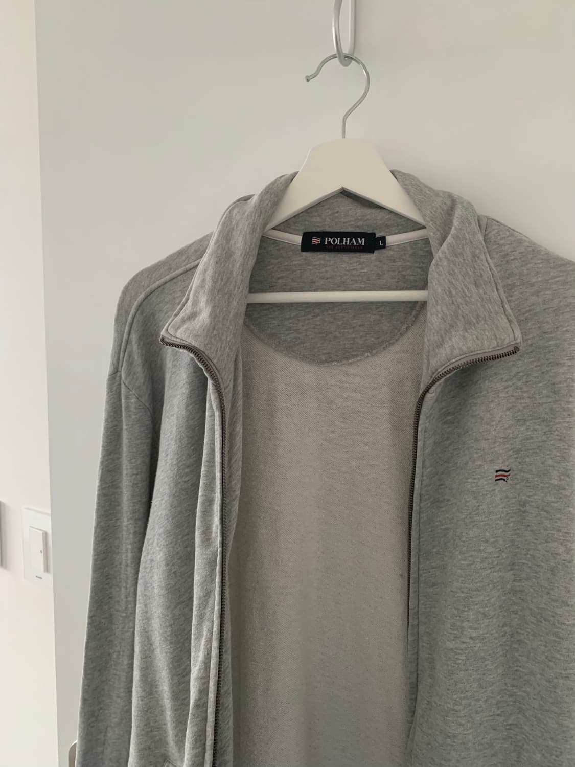 POLHAM 그레이 집업 상품이미지6
