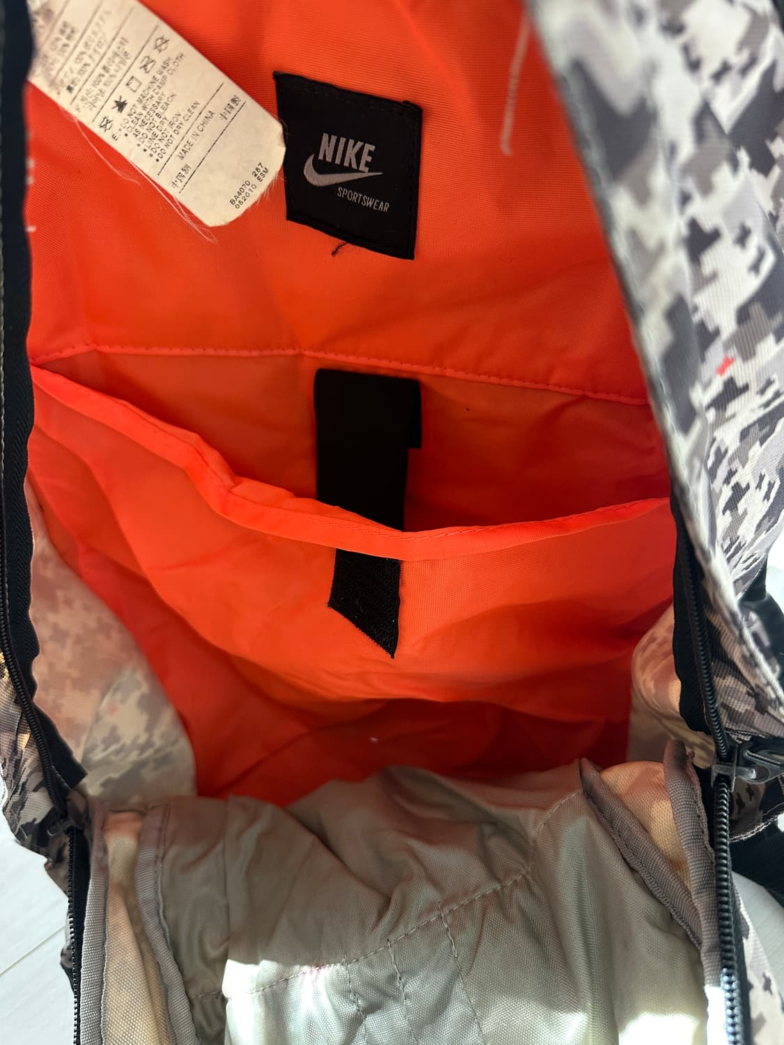 나이키 카모 밀리터리 가방 팝니다! 상품이미지3