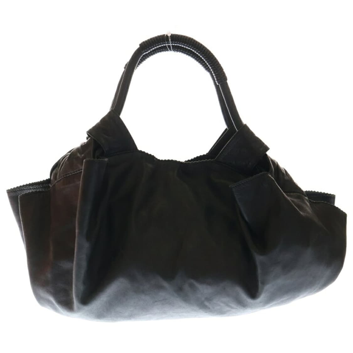 로에베 1990-2000's 아이르 나파 레더 데보스드 로고 핸드백 상품이미지4