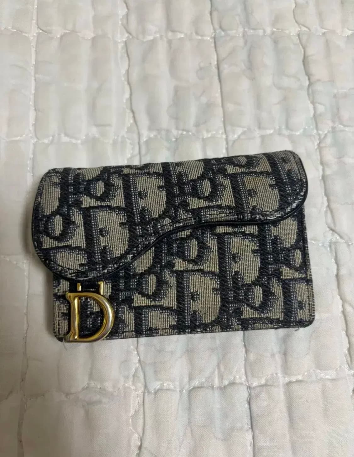 디올 오블리크 새들 카드지갑 상품이미지1