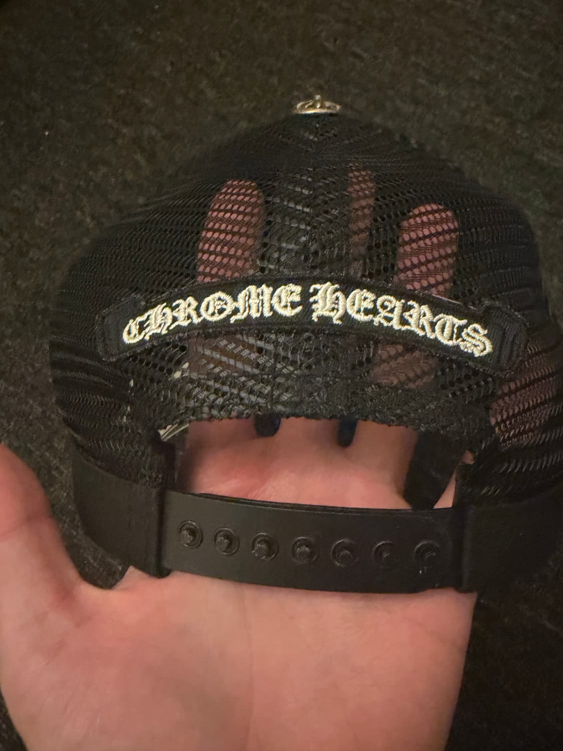 크롬하츠 플로랄 크로스 트러커 캡 상품이미지5