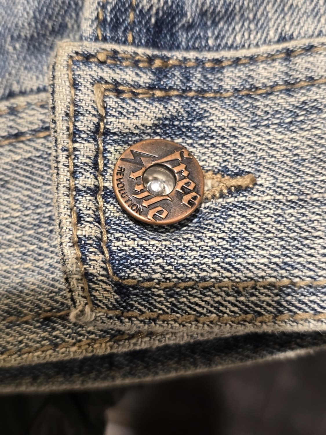Free Style Revolution Distressed Denim 상품이미지3