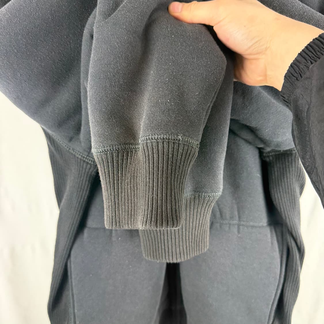 L) GAP 보아 플리스 집업 자켓 차콜 상품이미지4