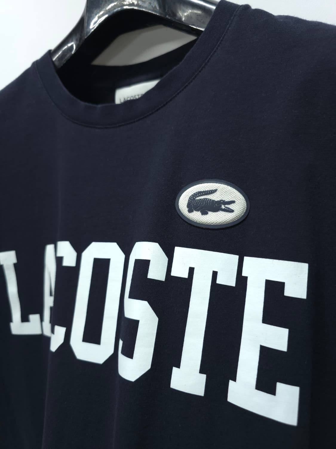 라코스테 빅로고 네이비 반팔 티셔츠(100) 상품이미지7