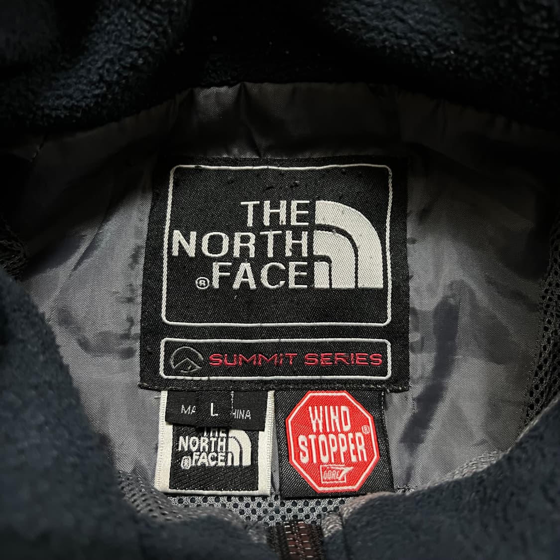 노스페이스 윈드스토퍼 써밋시리즈 투톤 후리스 자켓 [블랙] L/100 상품이미지7