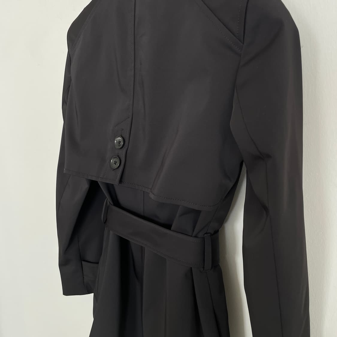 REISS 리스 여성S 벨티드 블랙 트렌치 코트 상품이미지6