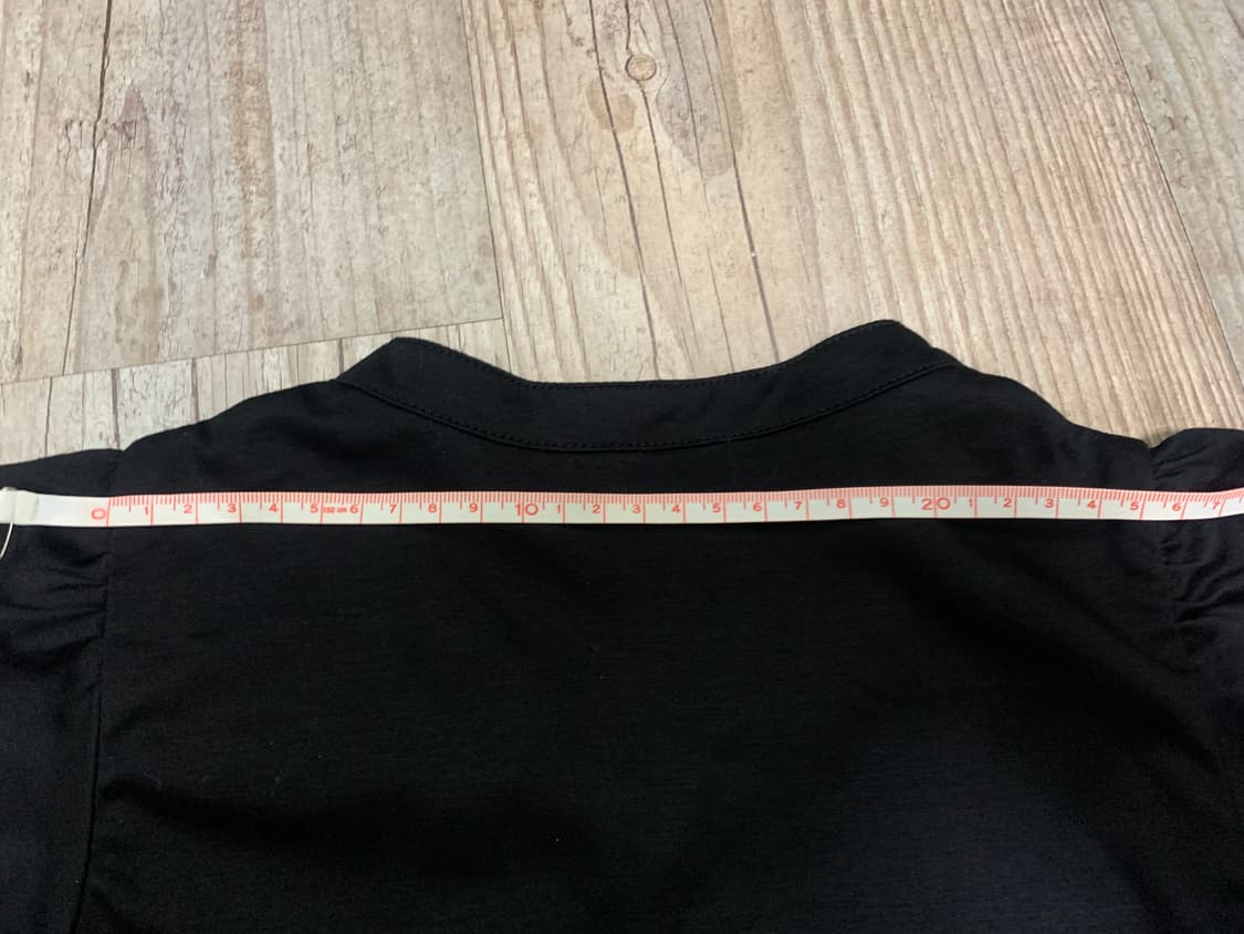 버버리 블루 라벨 쇼트 슬리브 탑 블랙 38 상품이미지6