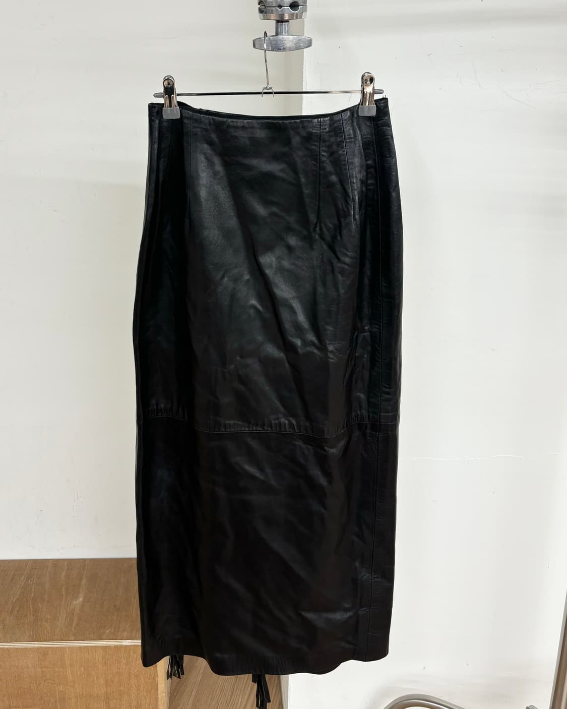 랄프 로렌 퍼플라벨 레더 롱스커트 상품이미지4