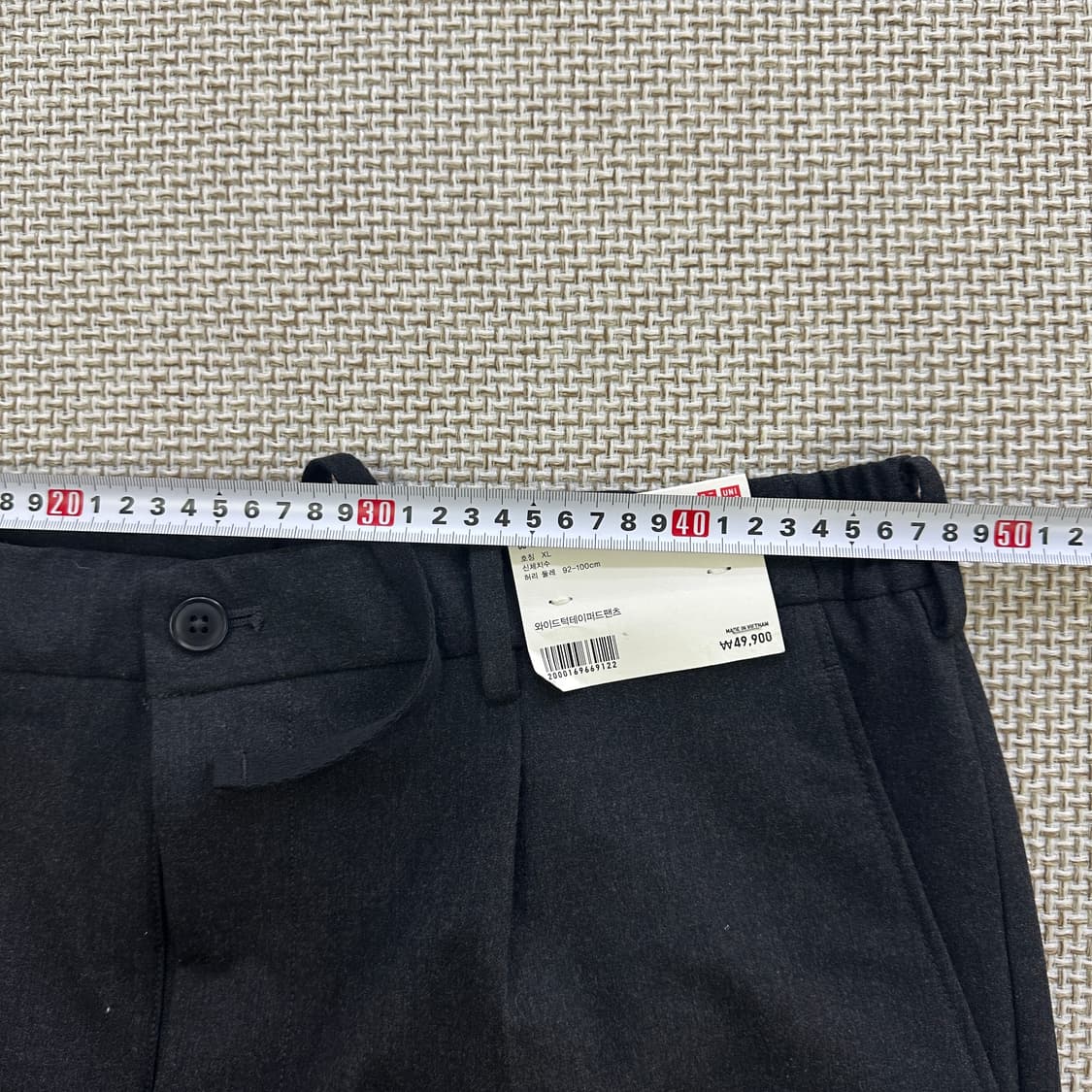XL 새상품 유니클로 슬랙스 바지 0506D 상품이미지4