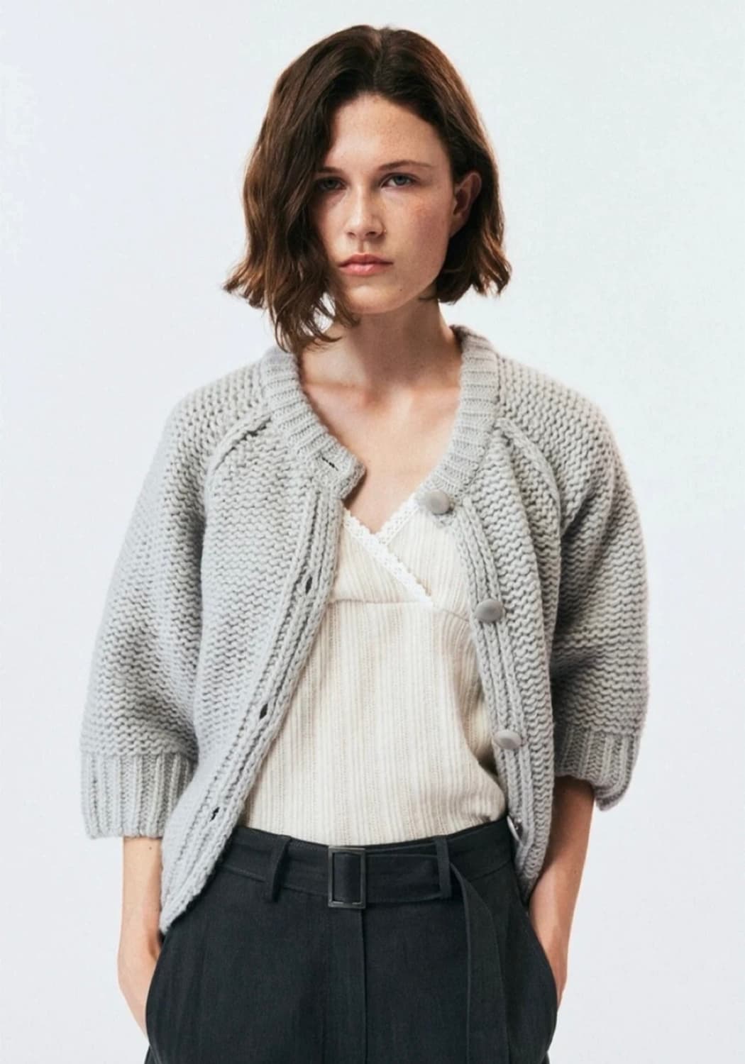 REBORD bread 니트 가디건 상품이미지3