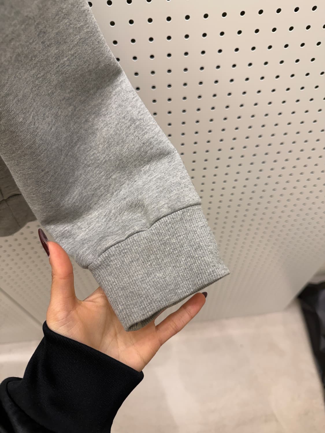 칼하트 기모 크루넥 스웻셔츠 그레이 U1257 상품이미지4