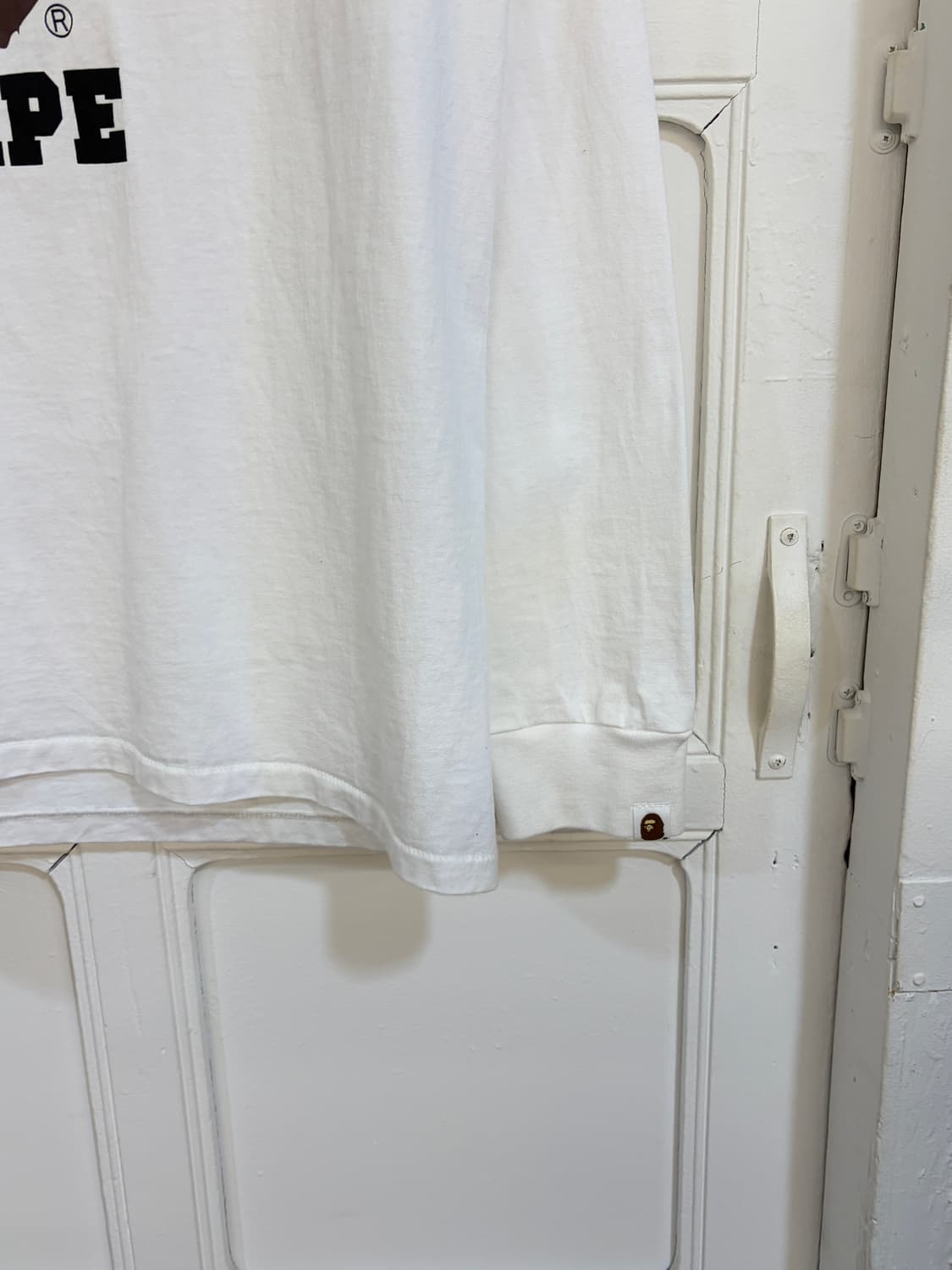 베이프 제펜 컬리지 롱슬리브 티셔츠 상품이미지3