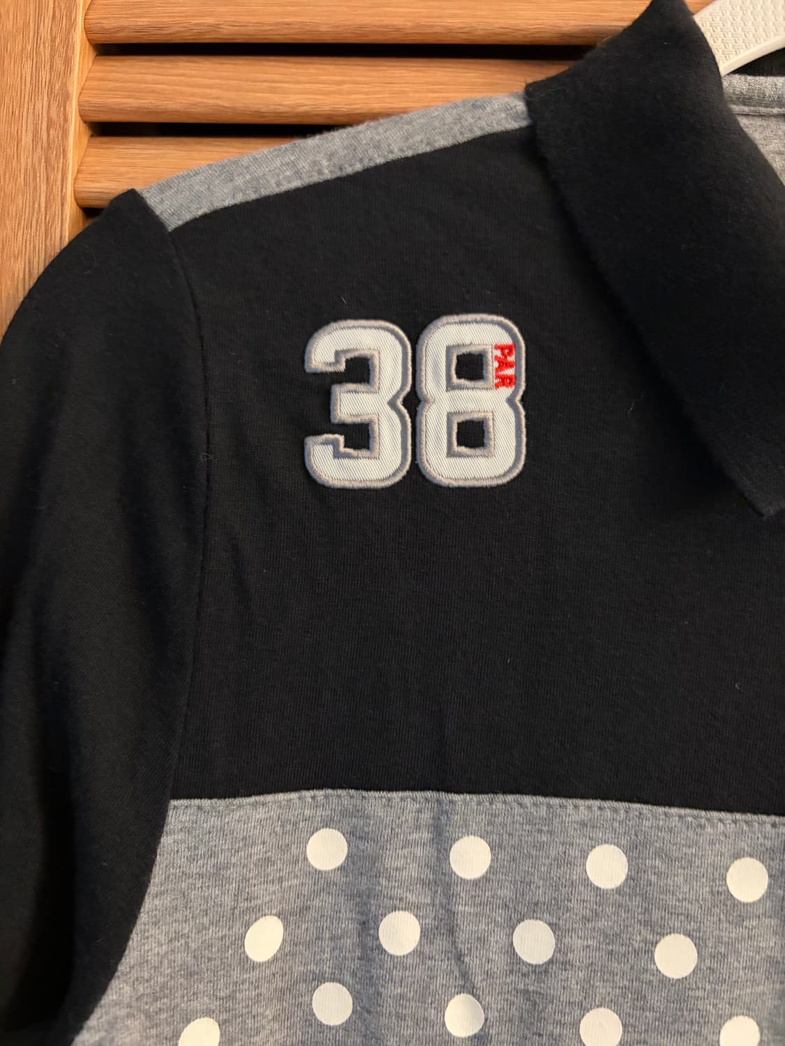 스트라이프 도트 카라 롱슬리브 상품이미지4