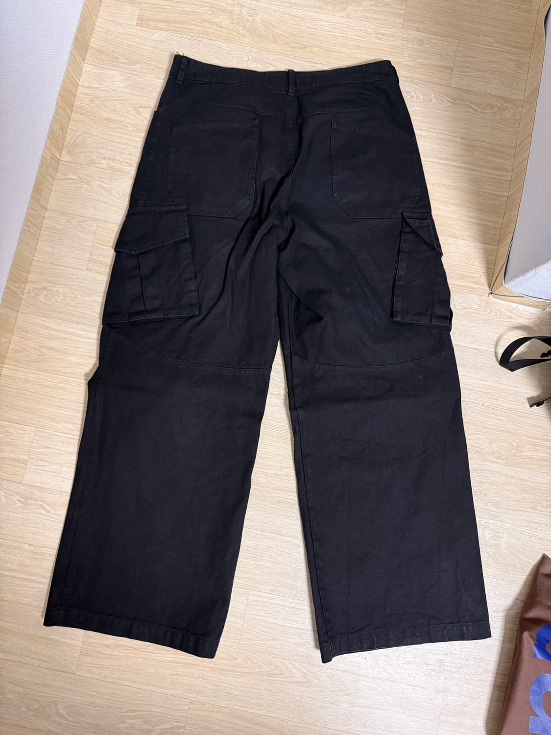 다이브인 무민서 베른 카고 팬츠 블랙 2사이즈 상품이미지3