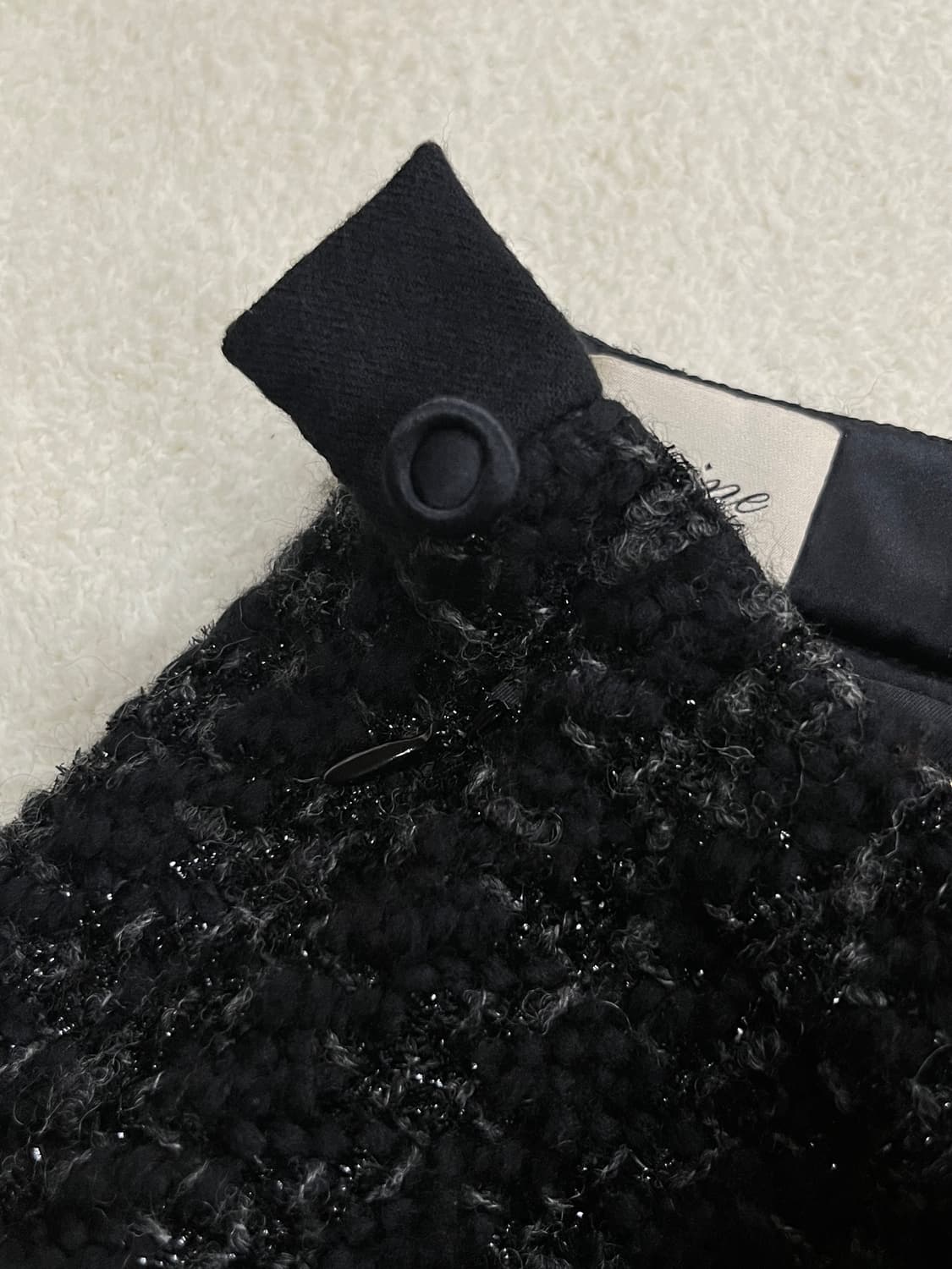 00s BLUMARINE 블루마린 트위드 실크 스커트 상품이미지9