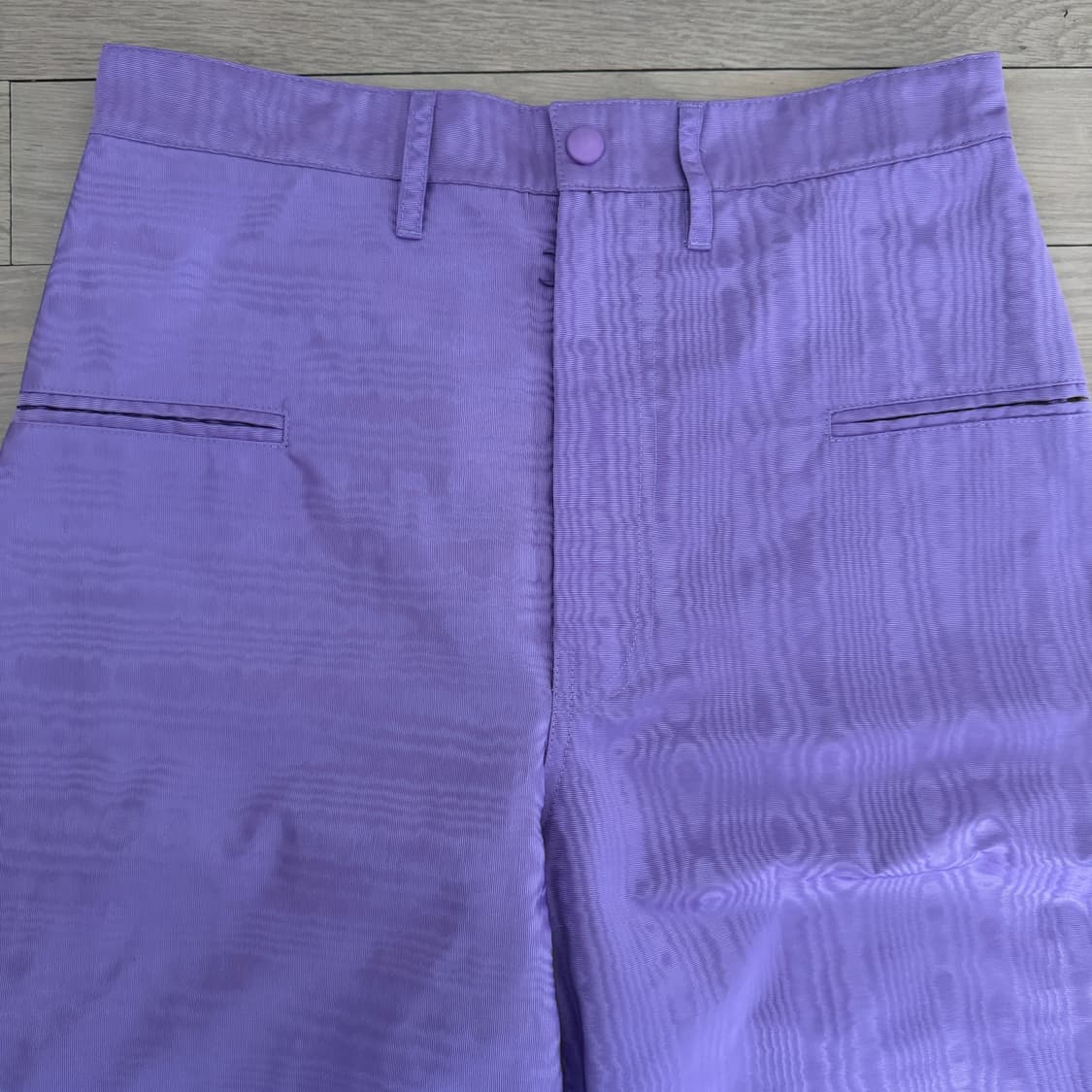 Marine Serre - Purple Shiny 트라우저 38(m) 상품이미지5