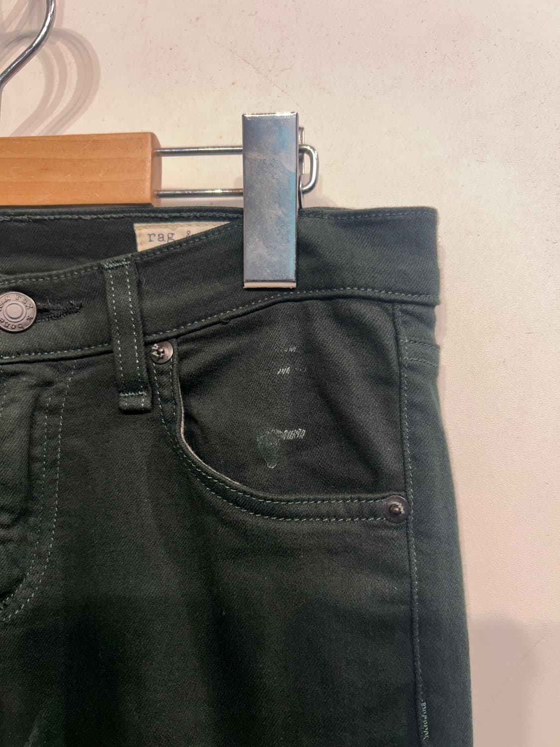 24 rag & bone 랙앤본 포레스트 컬러 스키니 스판 팬츠  상품이미지4