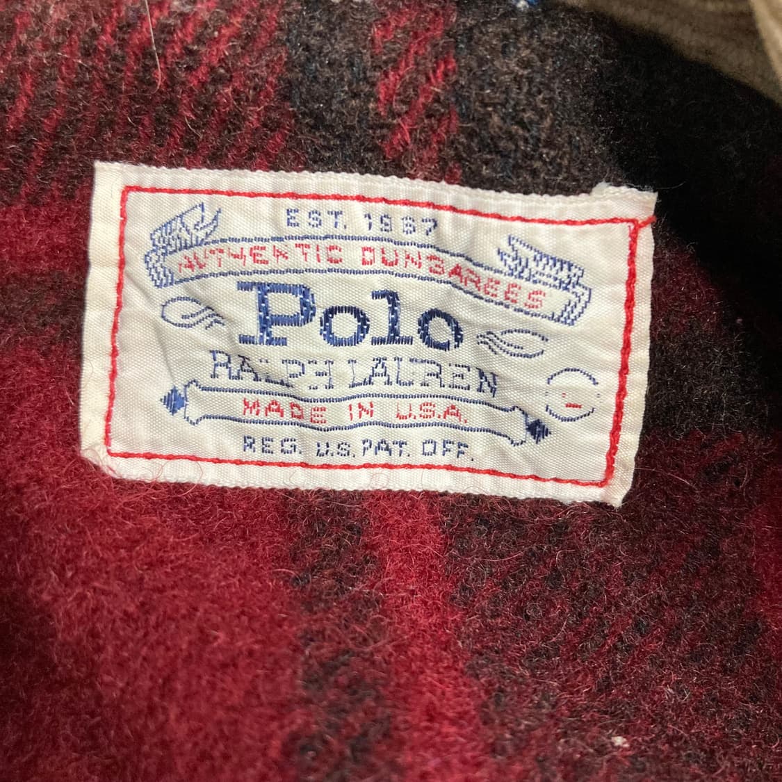 80s Polo ralph lauren 덩가리 자켓 상품이미지4