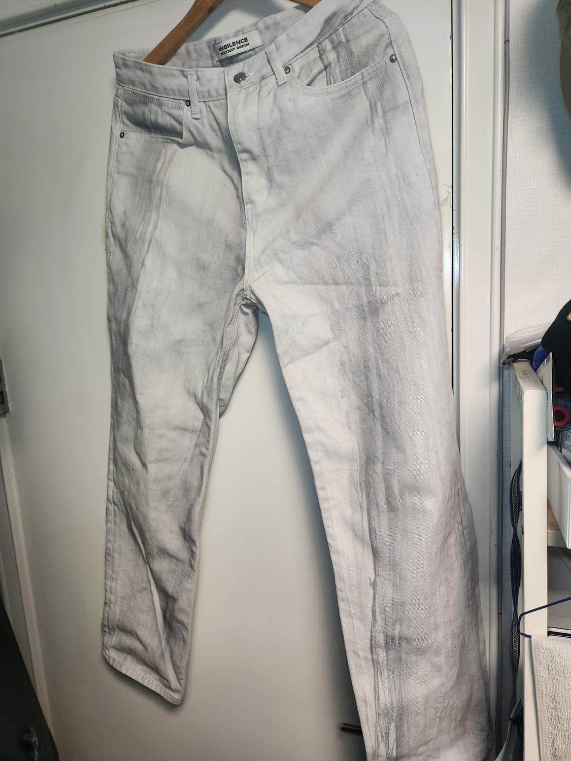 인사일런스 디지털 프린팅 데님팬츠 L 상품이미지1