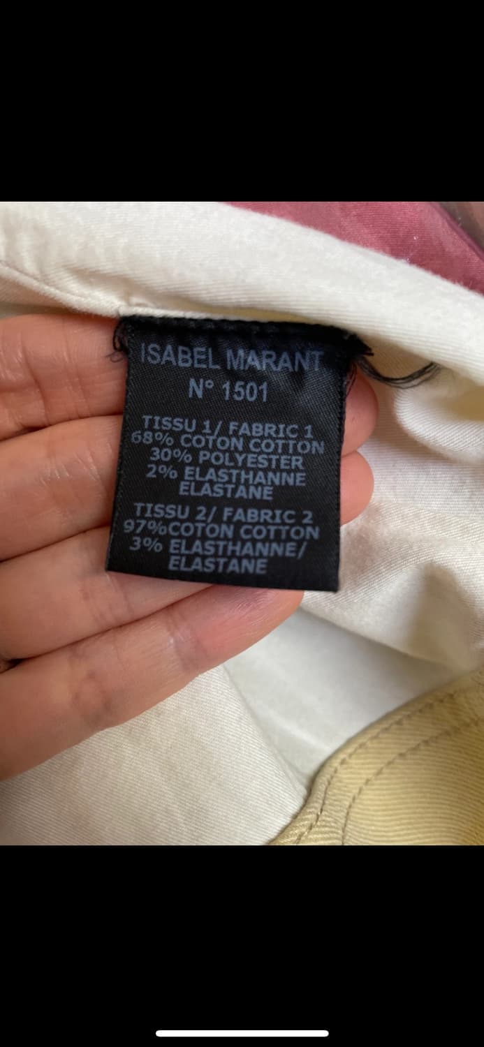 이자벨마랑 패치바이커 쟈켓 상품이미지4