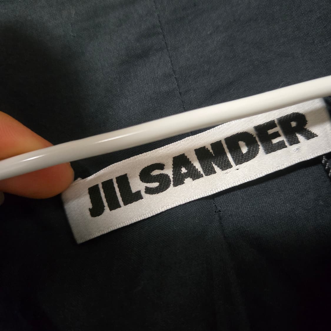 질샌더 다크네이비 모시 코트 / 여성 코트/ 여자 코트  상품이미지2