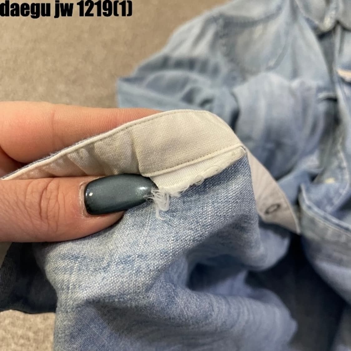 폴로 데님 셔츠 상품이미지5